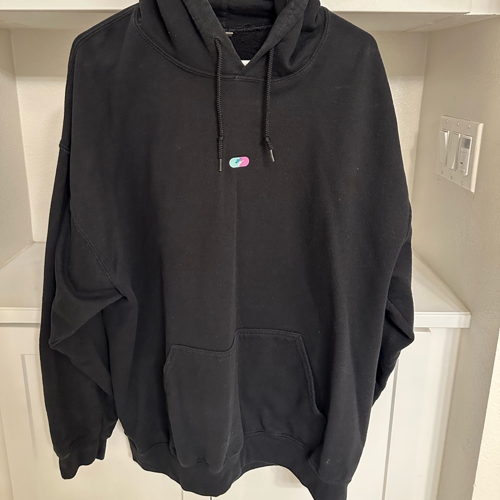 Black unisex Rollin w the homies hoodie